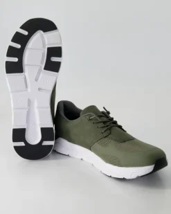 Foilmatt Sneaker in Grün