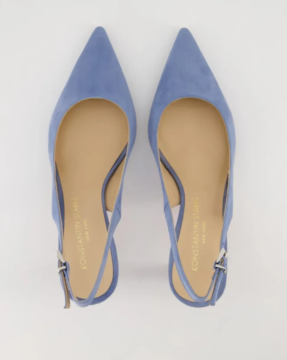 Frans Slingpumps in Blau