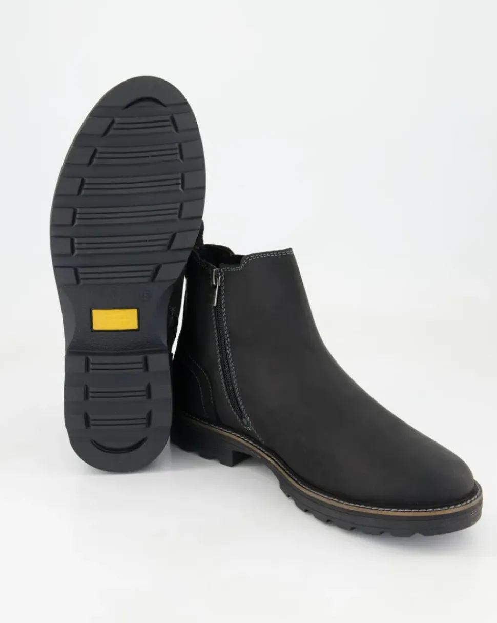 53FWA02-350-100 Chelsea Boots in Schwarz