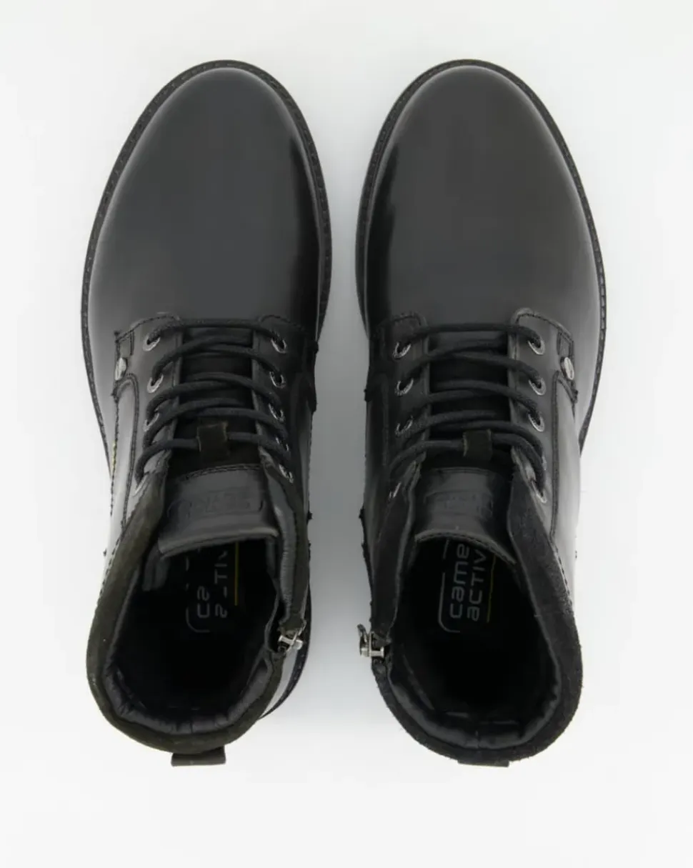 53FWF01-120-100 Schnürstiefel in Schwarz
