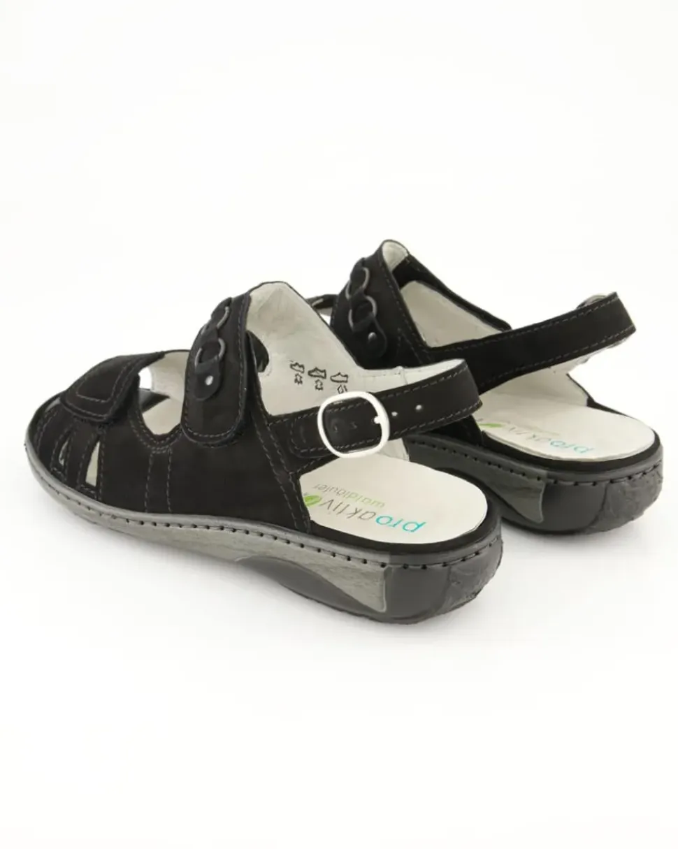 Garda Sandalen in Schwarz