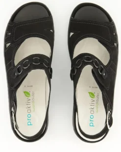 Garda Sandalen in Schwarz