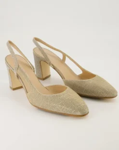 GD693 Slingpumps in Gold