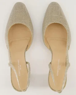 GD693 Slingpumps in Gold