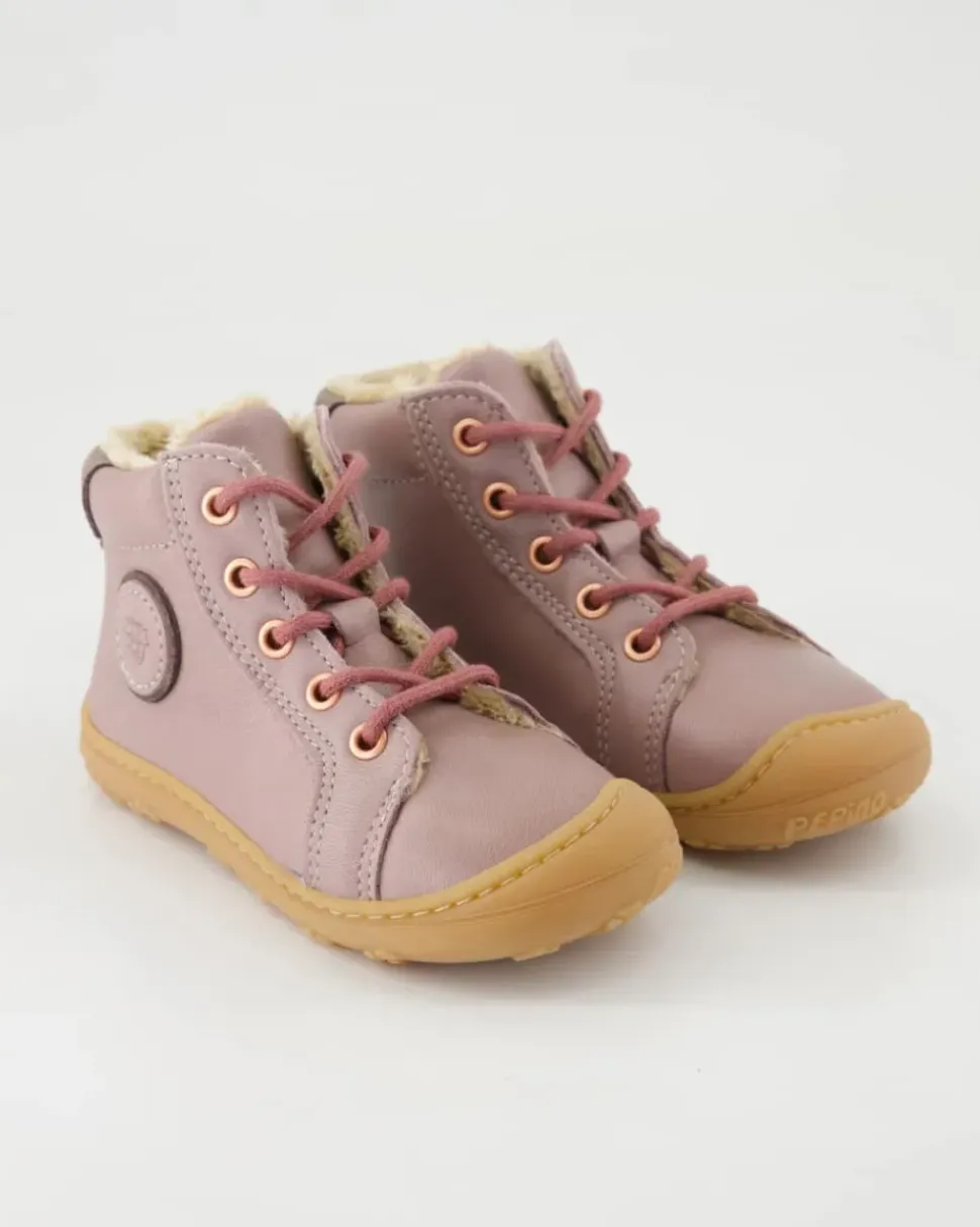 GEORGIE Schnürstiefel in Rosa