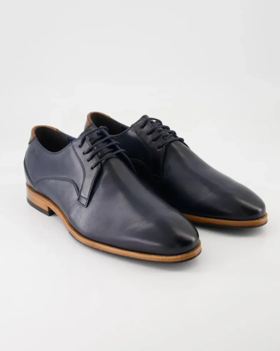 Geriondo-704 Business Schuhe in Blau