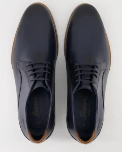 Geriondo-704 Business Schuhe in Blau