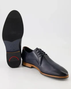 Geriondo-704 Business Schuhe in Blau