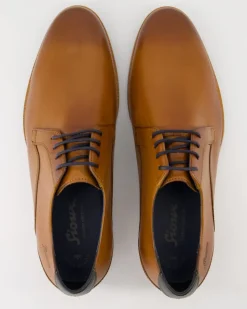 Geriondo-704 Business Schuhe in Braun