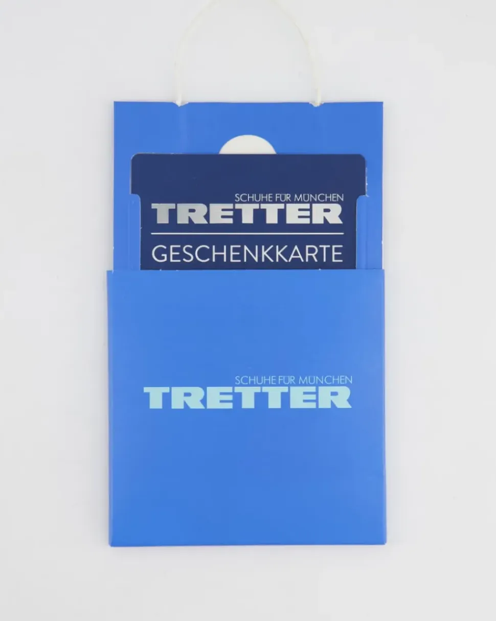 Geschenkkarte in Blau