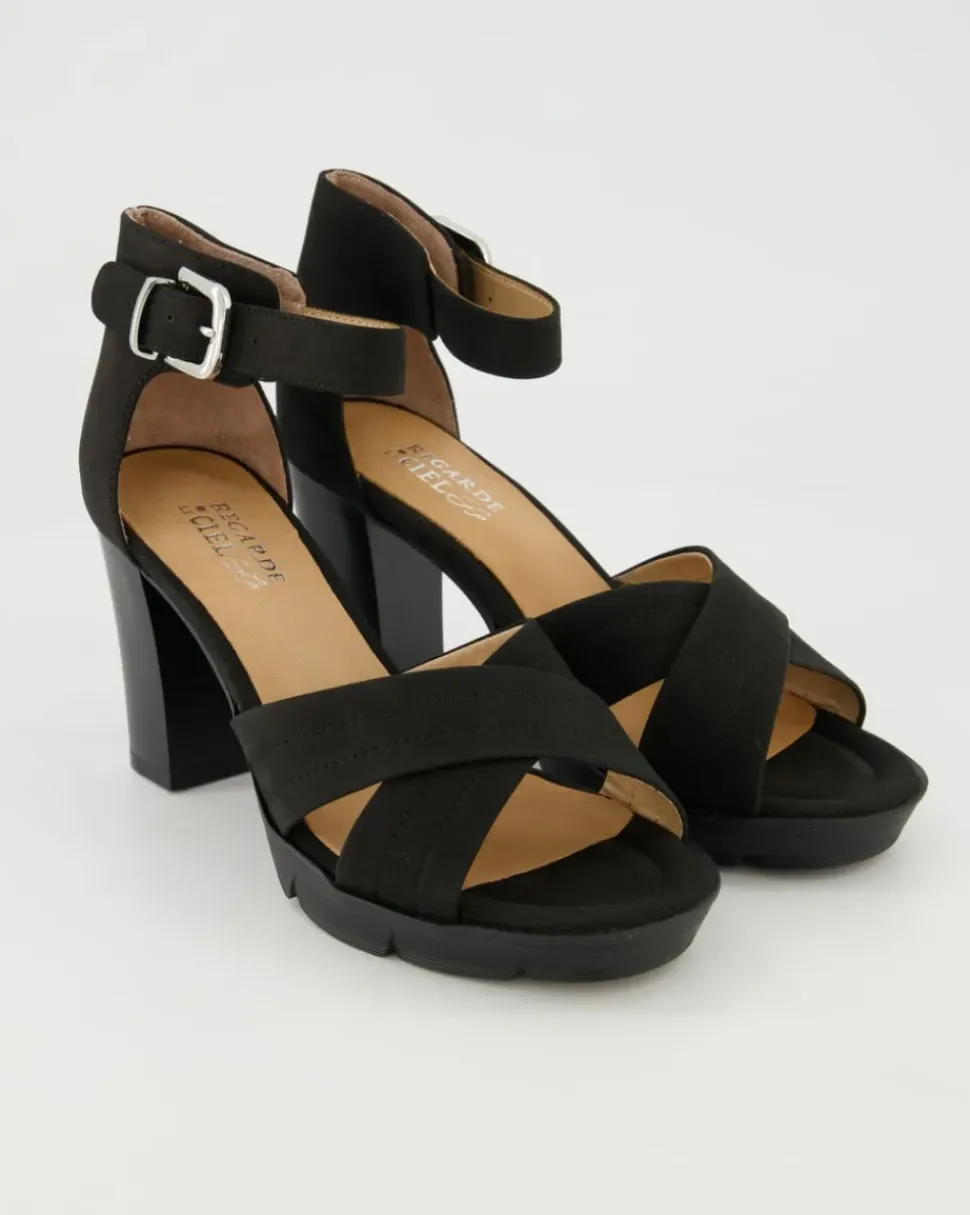 Glenda 02 Sandalen in Schwarz