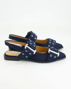 Grand Ave Ballerinas in Blau