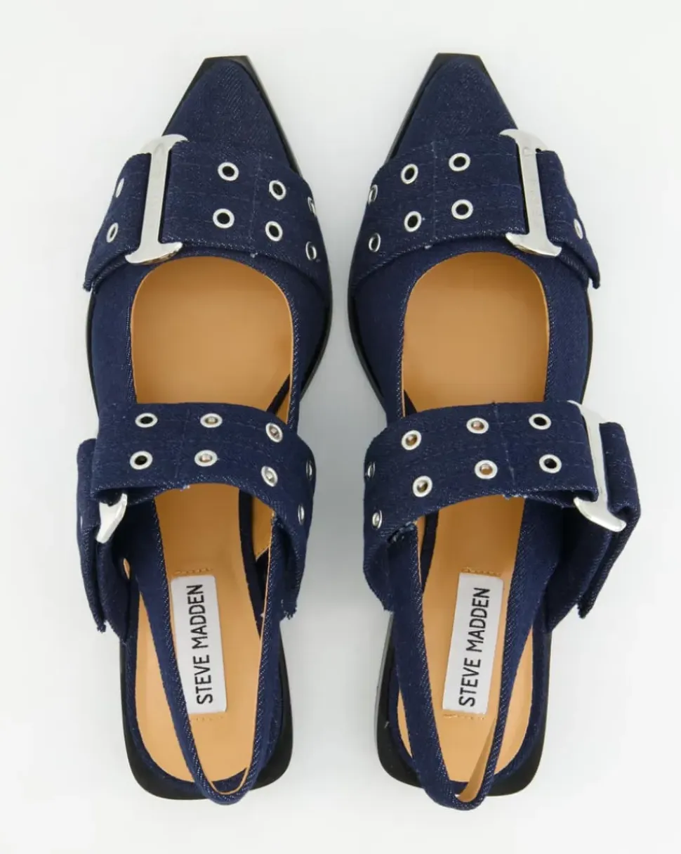 Grand Ave Ballerinas in Blau