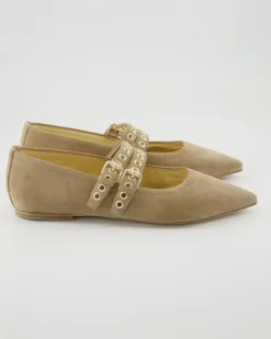 Greta Ballerinas in Beige