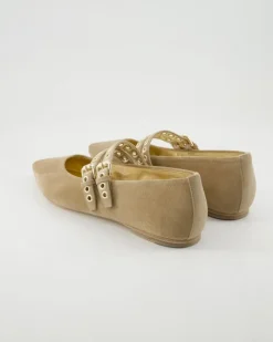 Greta Ballerinas in Beige
