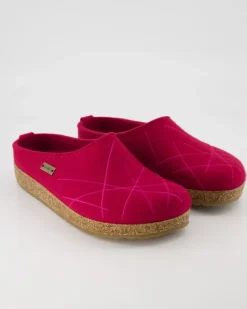 Grizzly Mikado Hausschuhe in Bordeaux