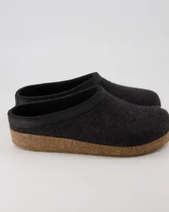 Grizzly Torben Hausschuhe in Schwarz
