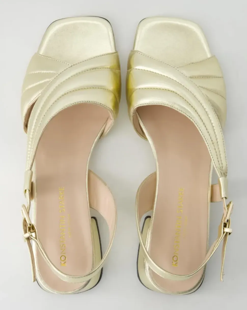 G168 Sandalen in Gold
