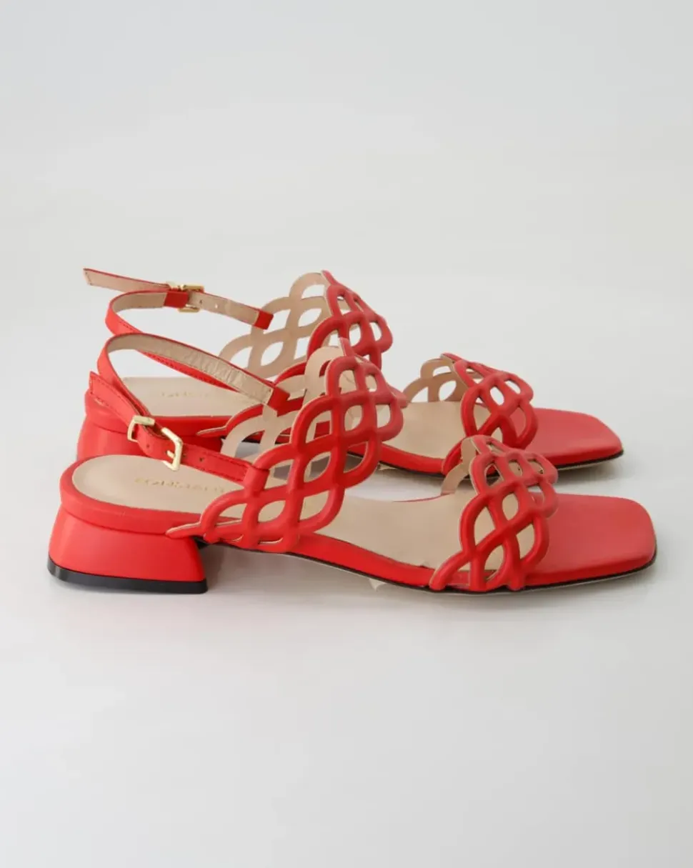 G171 Sandalen in Rot