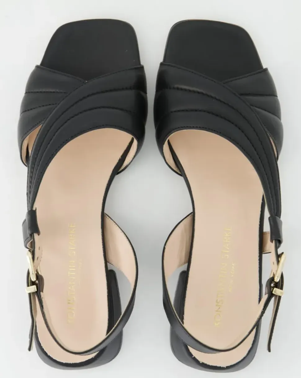 G168 Sandalen in Schwarz