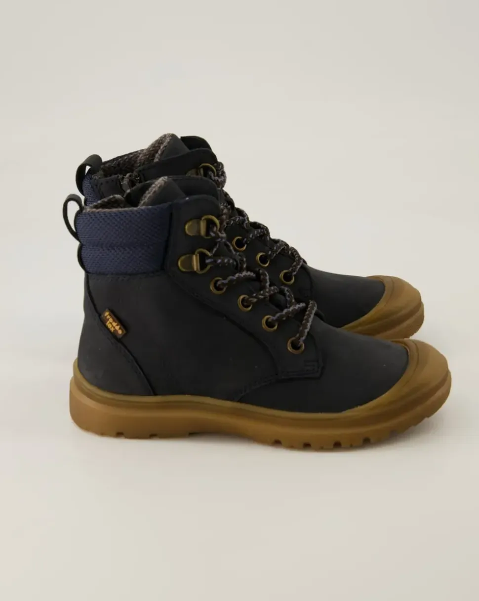 G2160078 Schnürstiefel in Blau