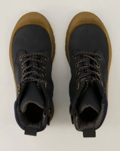 G2160078 Schnürstiefel in Blau