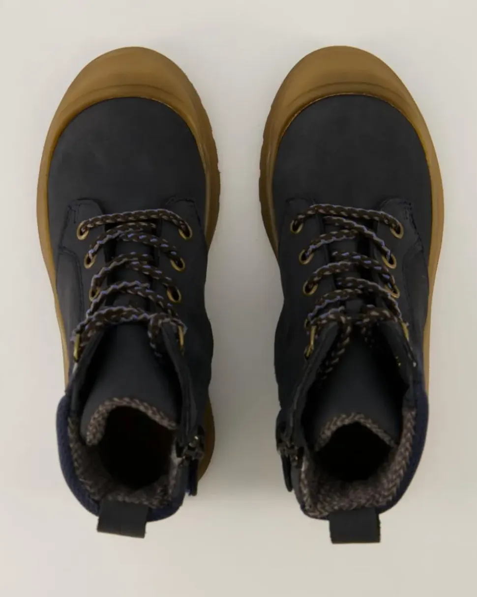 G2160078 Schnürstiefel in Blau