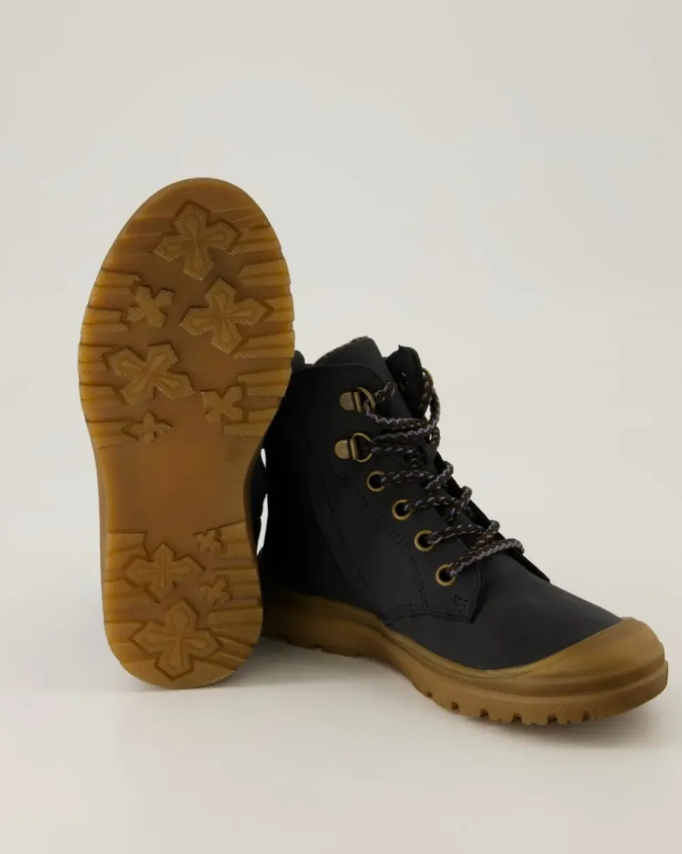 G2160078 Schnürstiefel in Blau