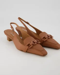 G9512 Slingpumps in Braun