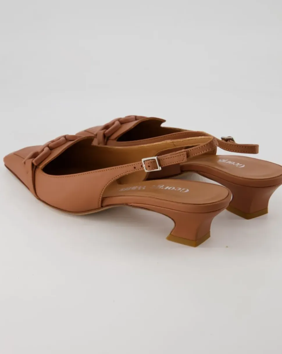 G9512 Slingpumps in Braun