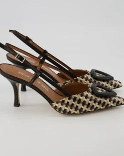G8518 Slingpumps in Mehrfarbig