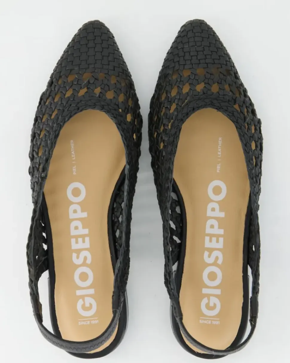 Guatavita Slingpumps in Schwarz
