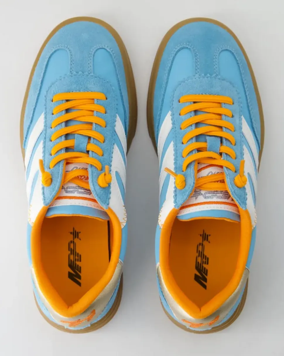 HAARLEM Sneaker in Blau