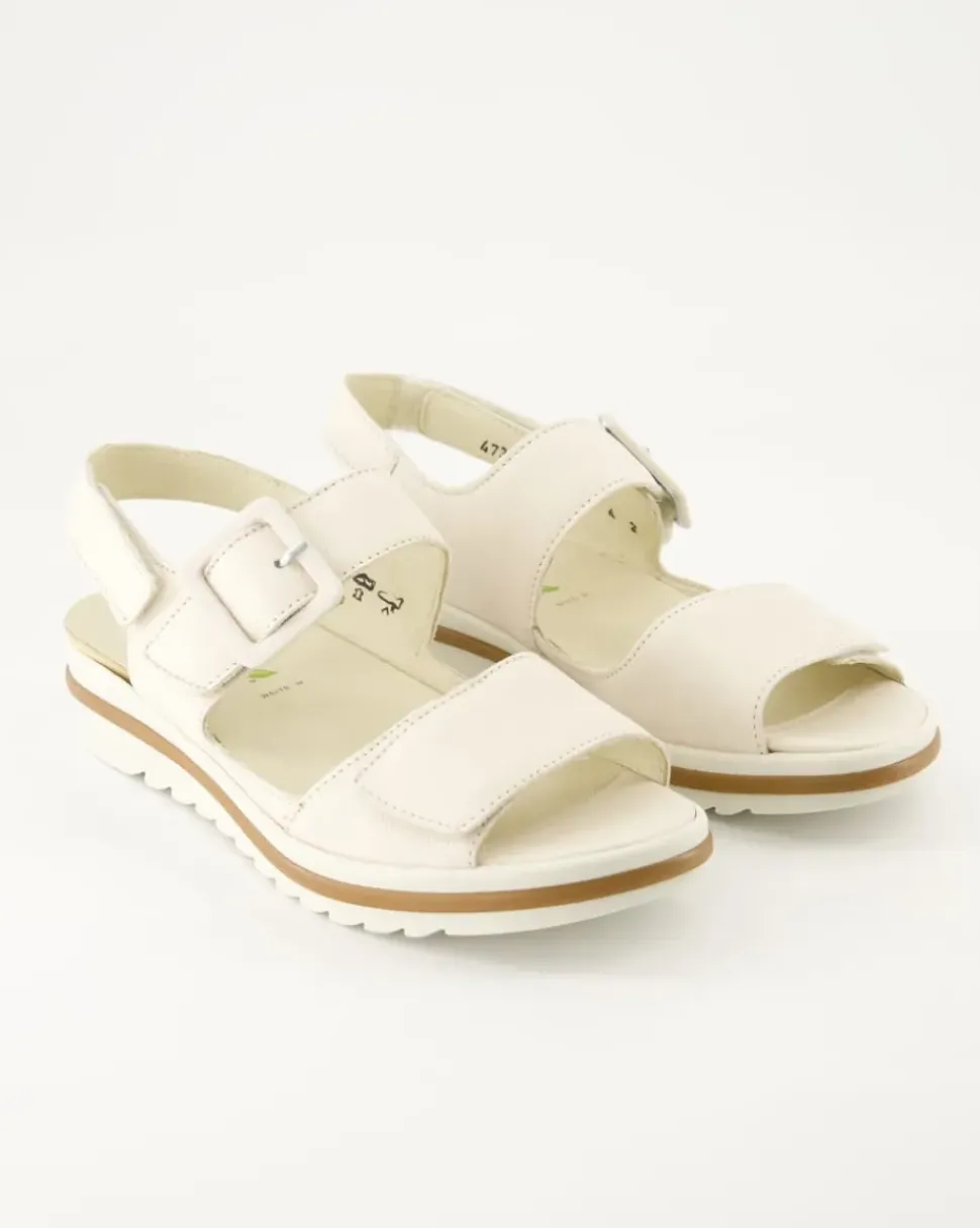 Hakura Sandalen in Beige
