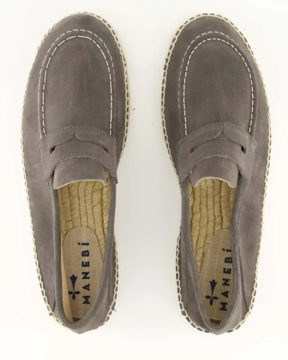 Hamptons Espadrilles in Grau