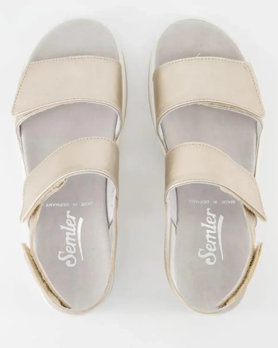 Hanna Sandalen in Gold