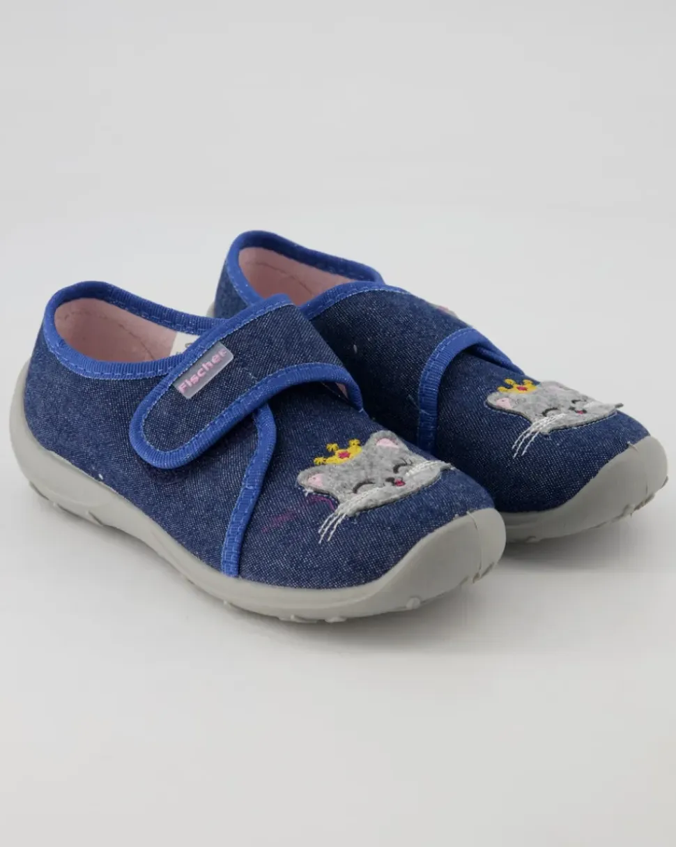 532331 Hausschuhe in Blau