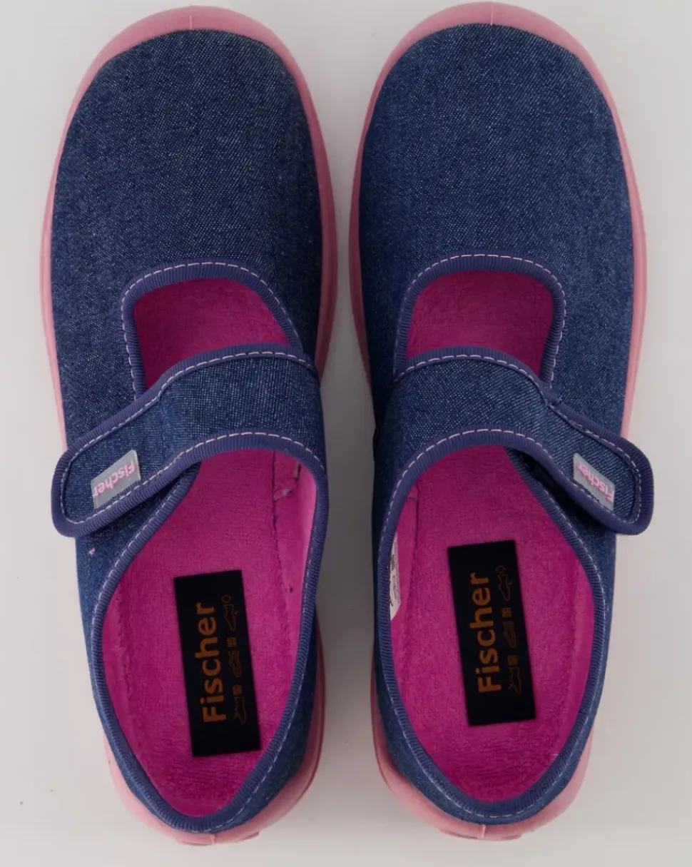 532342 Hausschuhe in Blau