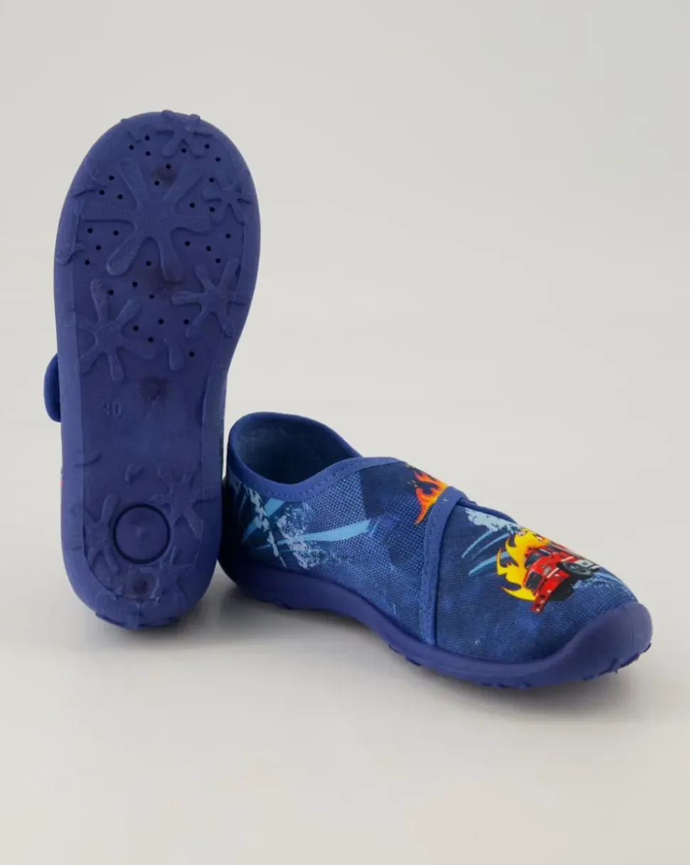 632336 Hausschuhe in Blau