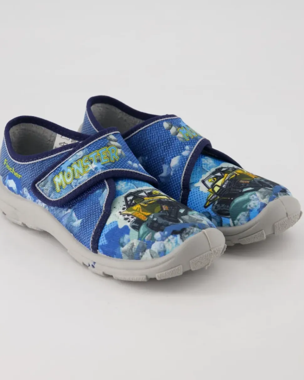 521837 Hausschuhe in Blau