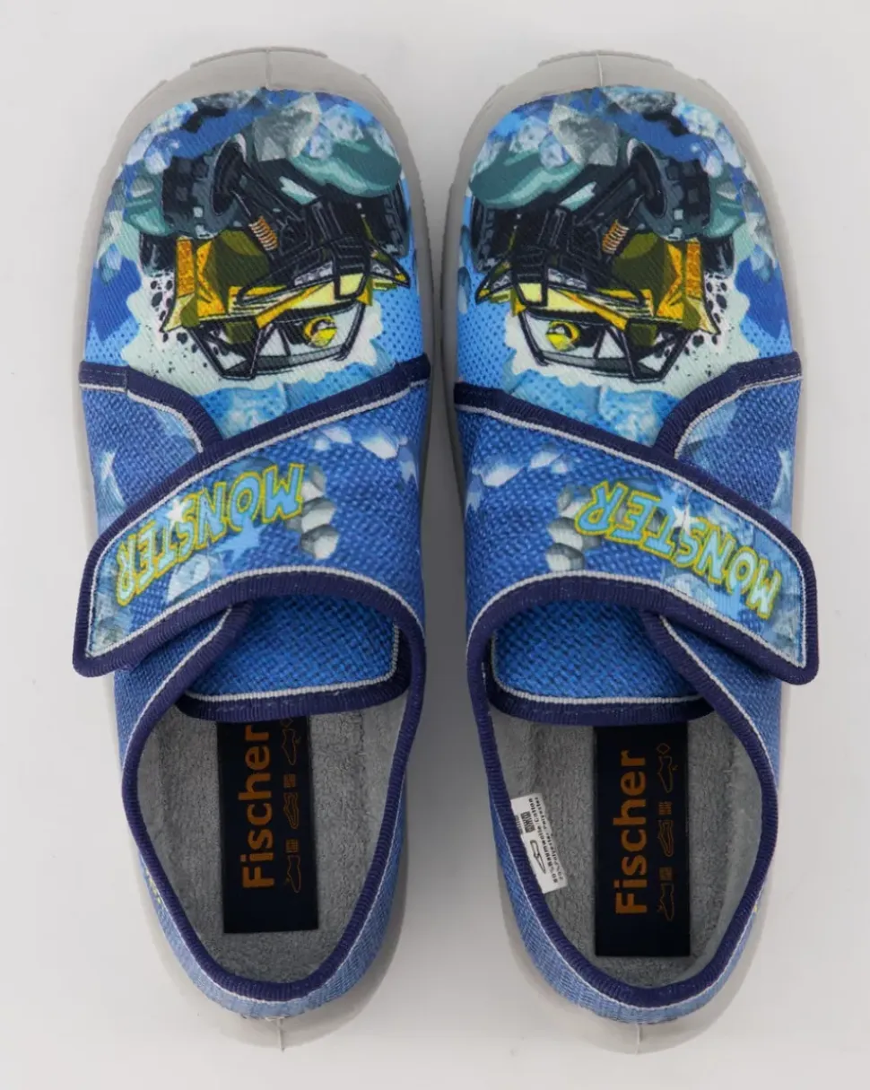 521837 Hausschuhe in Blau