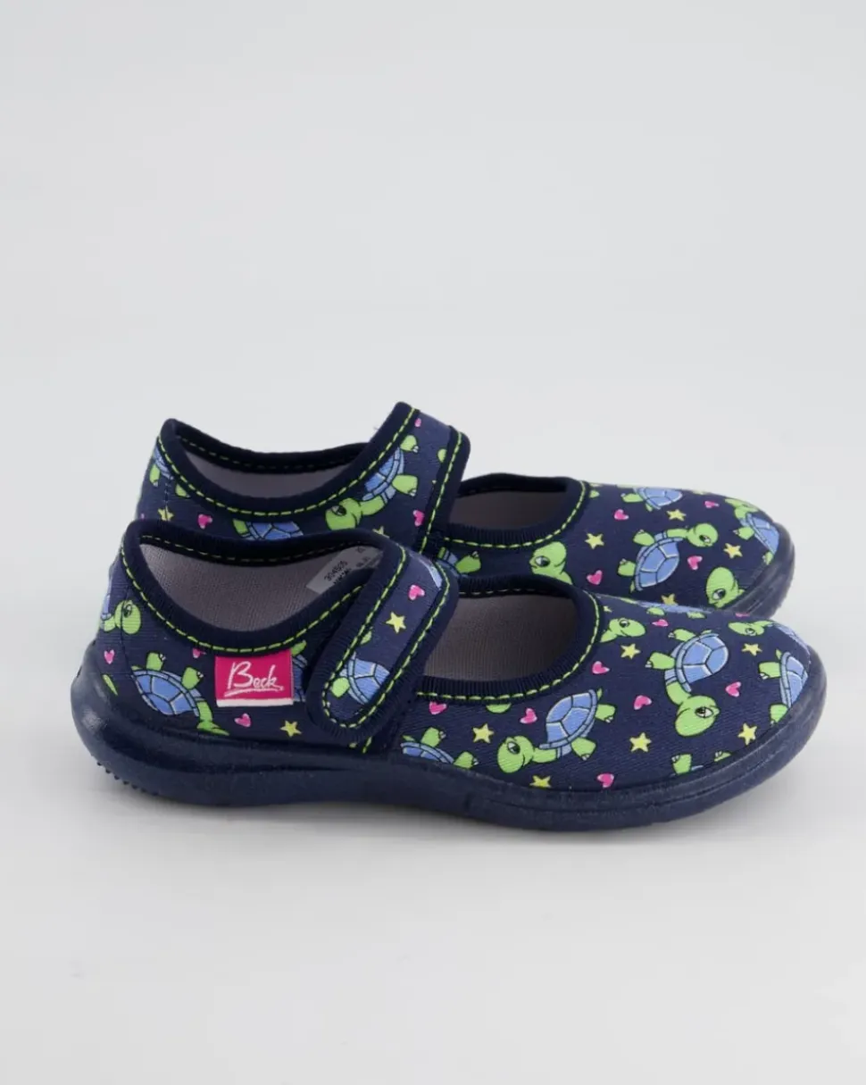 3045 Hausschuhe in Blau