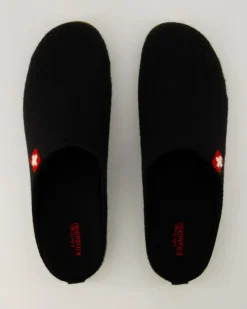 3886-0900 Hausschuhe in Schwarz