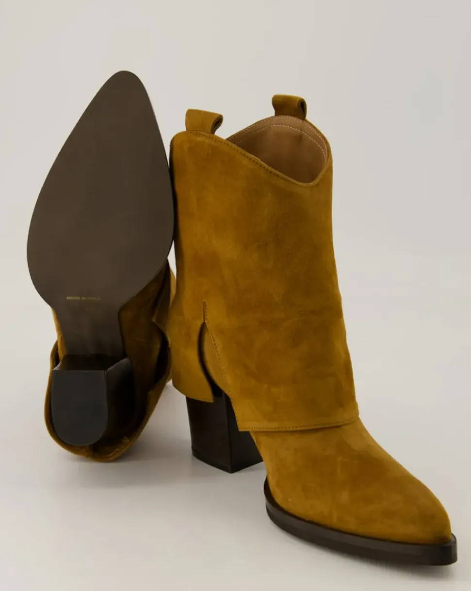 H472 Cowboyboots in Braun
