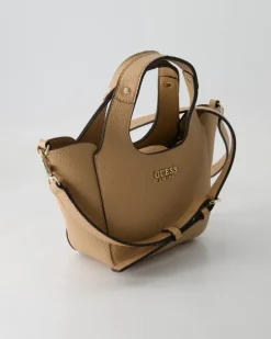 Helina Mini Tote Handtasche in Beige