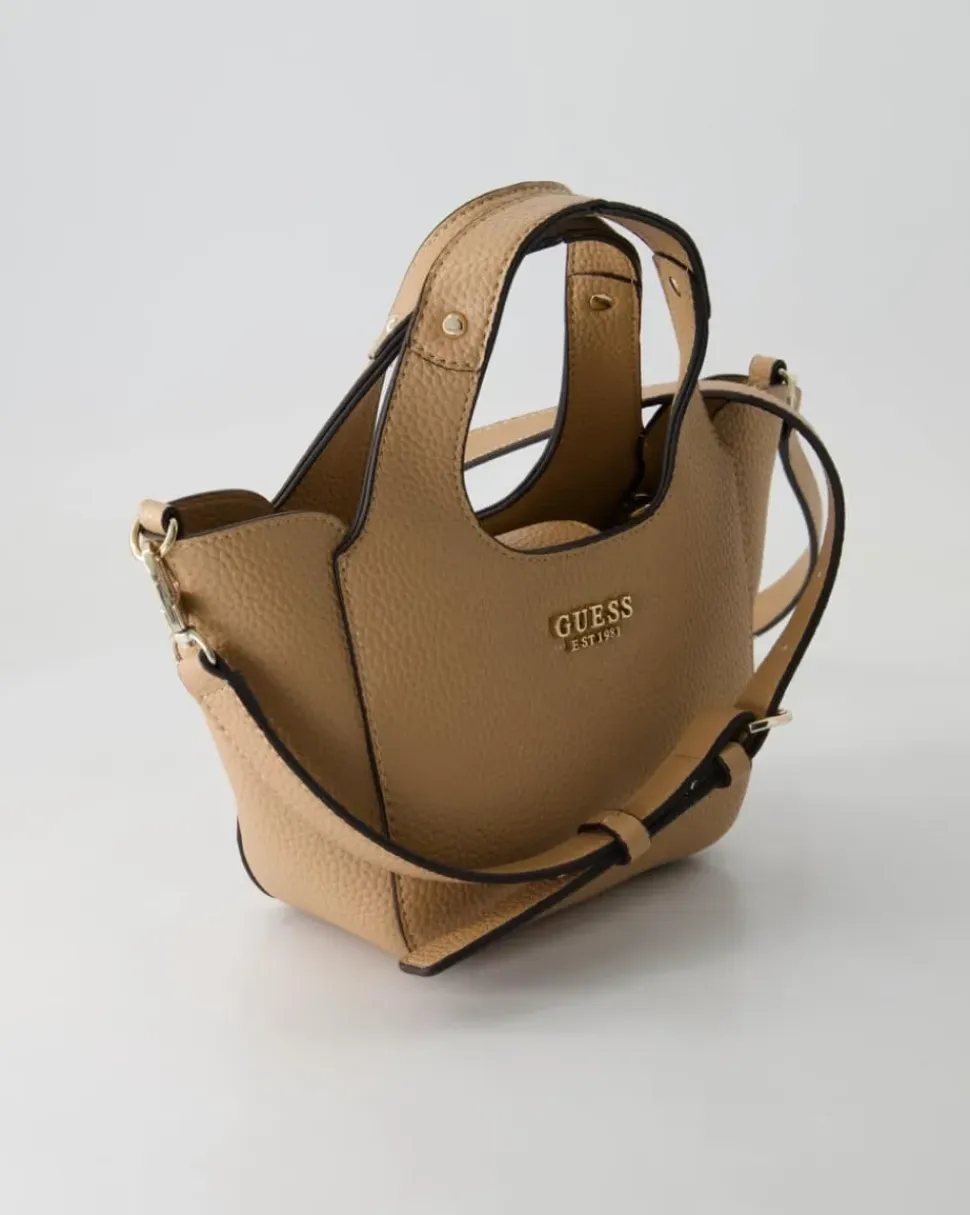 Helina Mini Tote Handtasche in Beige