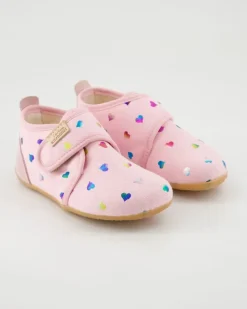 Hermi Herzchen Hausschuhe in Rosa