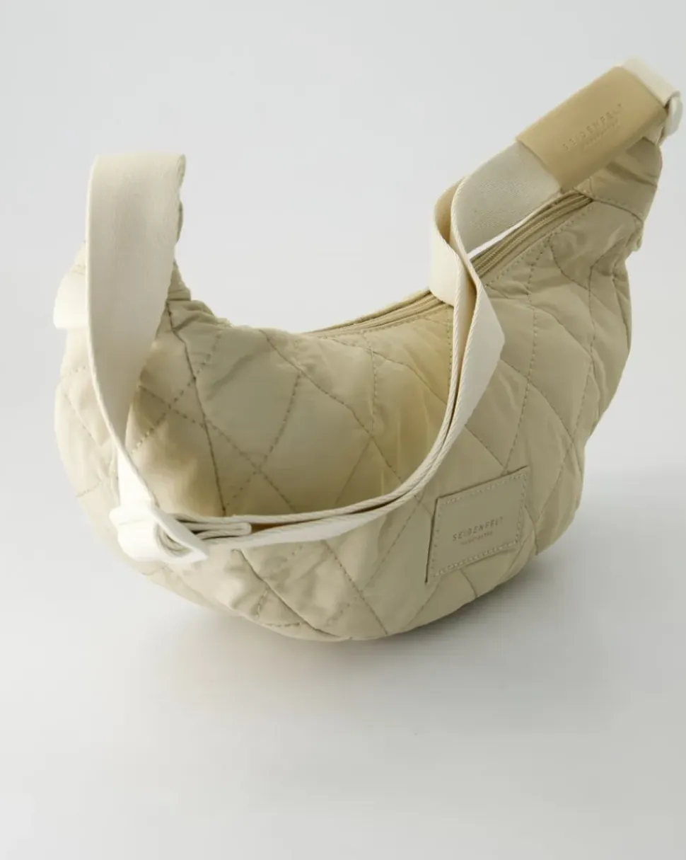 Hetta Halfmoon Bag Umhängetasche in Beige