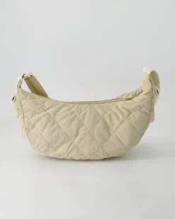 Hetta Halfmoon Bag Umhängetasche in Beige