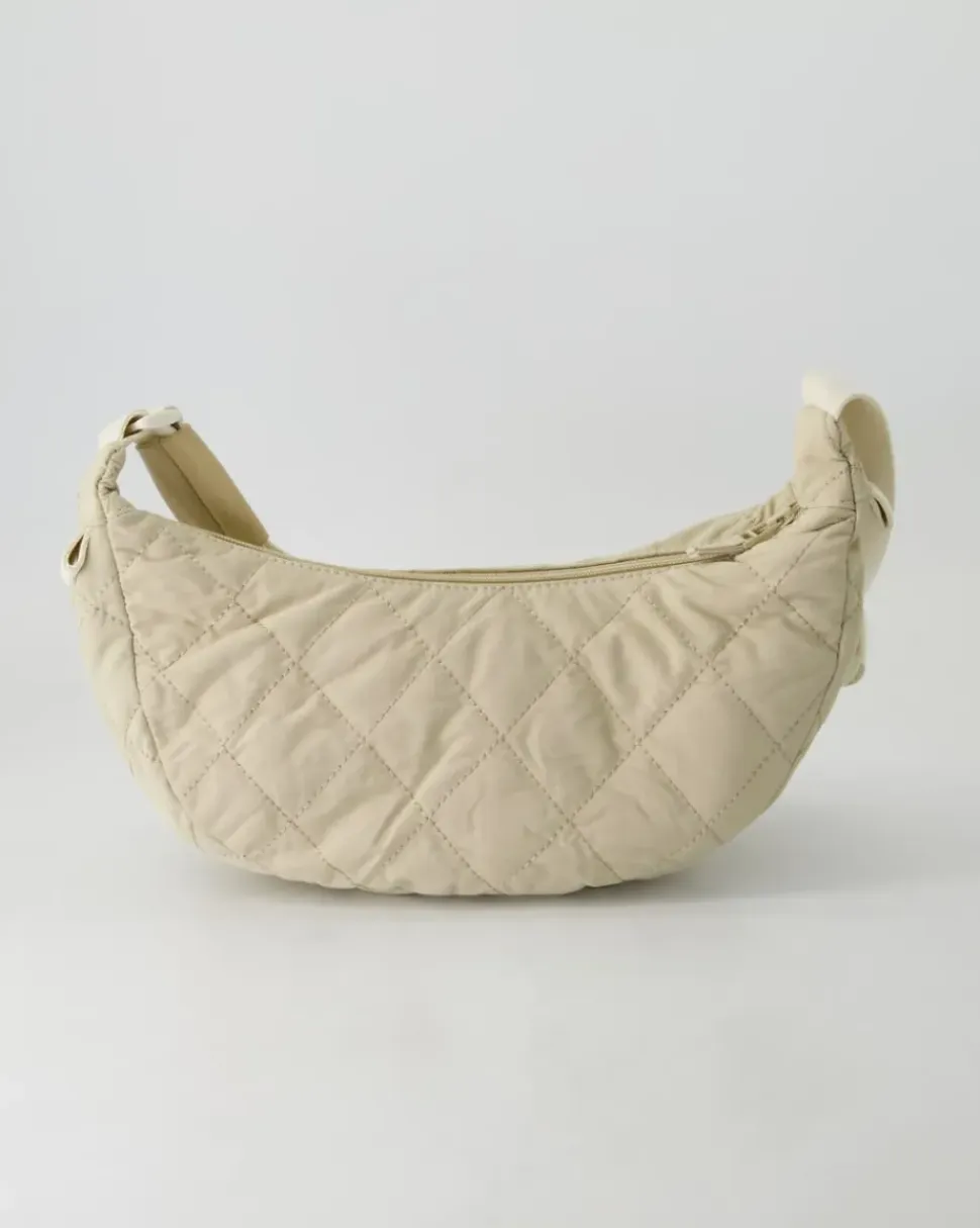 Hetta Halfmoon Bag Umhängetasche in Beige
